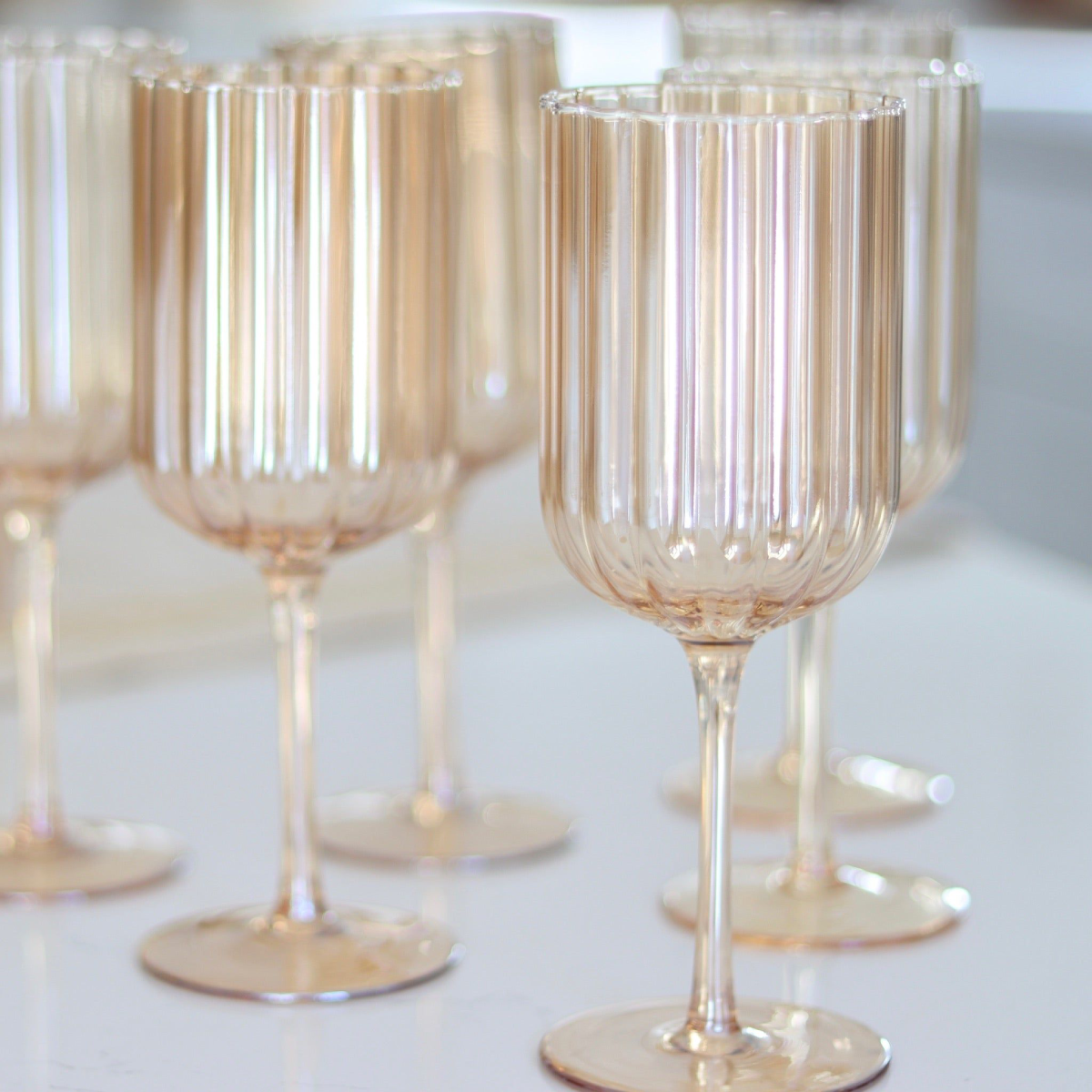 Champagne Glasses Set Designed for Everyday Celebrations