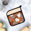 Pumpkin Patch Pot Holder with Pocket