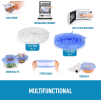 Zulay Kitchen Reusable Silicone Stretch Lids