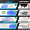 Zulay Kitchen Reusable Silicone Stretch Lids