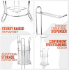 Toilet Paper Holder Stand & Storage