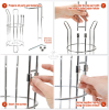 Toilet Paper Holder Stand & Storage