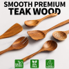 Teak Wooden Cooking Spoons