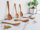 Teak Wooden Cooking Spoons