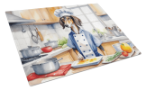 Saluki The Chef Glass Cutting Board Boho Decor