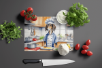 Saluki The Chef Glass Cutting Board Boho Decor
