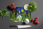 Rock of Ages Church Glass Cutting Board