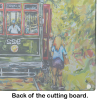 Saint Charles No. 922 Streetcar Glass Cutting Board