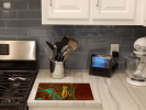 Stuck on Boo Grasshopper Glass Cutting Board