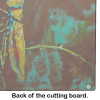 Stuck on Boo Grasshopper Glass Cutting Board