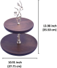 Tier Wood Cake Stand