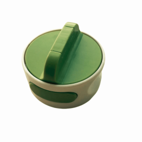 Compact Can Opener Easy Twist Release Portable Space-Saving Manual Stainless Steel Blade Kitchen Gadget Tool
