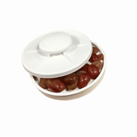 Non-Slip Rapid Slicer Food Cutter Tomatoes Grapes Olives Chicken Shrimp Strawberries Salads Gadget Holder for Slicing All Different Foods Easily