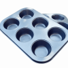 Roasting tool round 6 maffen cake baking tray without maffen cake mold Cupcake mold
