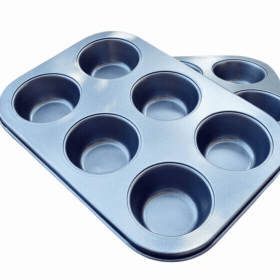Roasting tool round 6 maffen cake baking tray without maffen cake mold Cupcake mold