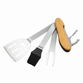 Detachable BBQ Tool Stainless Steel Grilling Cooking Accessories