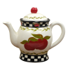 Ceramic Apple Teapot
