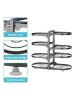 8-Tier Adjustable Pots, Pans & Lids Organizer Space-Saving Rack