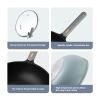 Cooker King Ultra Light Non-Stick Wok Frying Pan with Lid 30cm CKNC6430BF