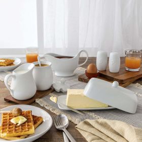 Better Homes & Gardens 6-Piece White Porcelain Serveware Set