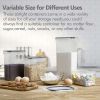 Kitchen Pantry Organization Container Set with Easy Lock Lids