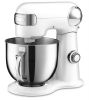 5.5 Qt 12-Speed White Die-Cast Stand Mixer with Attachments