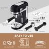 20 Bar Espresso Machine 1350W with 1.4L Detachable Water Tank and Thermoblock Heating System