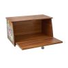 Acacia Bread Box; Brown