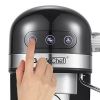20 Bar Espresso Machine 1350W with 1.4L Detachable Water Tank and Thermoblock Heating System