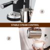 20 Bar Espresso Machine 1350W with 1.4L Detachable Water Tank and Thermoblock Heating System