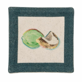 Coconut Lime Coasters Set