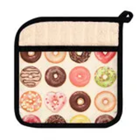 Donut Crave Pot Holder with Pocket