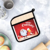 Merry Christmas Pot Holder with Pocket