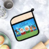 Merry Christmas Caroling Potholder