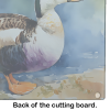 Eider Duck Cutting Board