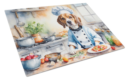 Beagle The Chef Glass Cutting Board
