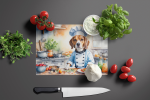 Beagle The Chef Glass Cutting Board