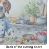 Beagle The Chef Glass Cutting Board