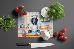 Flat-Coated Retriever The Chef Glass Cutting Board Boho Decor