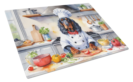 Gordon Setter The Chef Glass Cutting Board