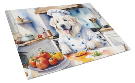 Great Pyrenees The Chef Glass Cutting Board