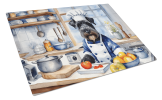 Kerry Blue Terrier The Chef Glass Cutting Board Boho Decor