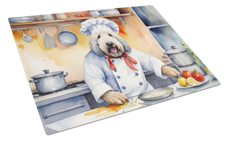 Komondor The Chef Glass Cutting Board