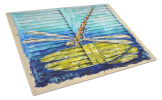 Blue Eyed Dragonfly Glass Cutting Board