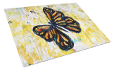Butterfly Breeze Glass Cutting Board