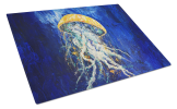 Free Fall Jellyfish Glass Cutting Board