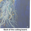 Free Fall Jellyfish Glass Cutting Board