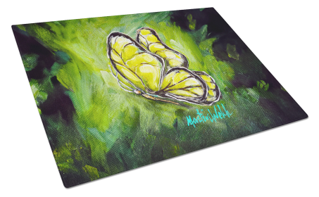 Glover Fly Sage Butterfly Glass Cutting Board