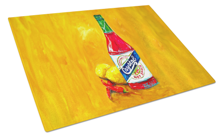 Got Sauce Hot Sauce Glass Cutting Board