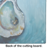 J Mac Oyster Glass Cutting Board